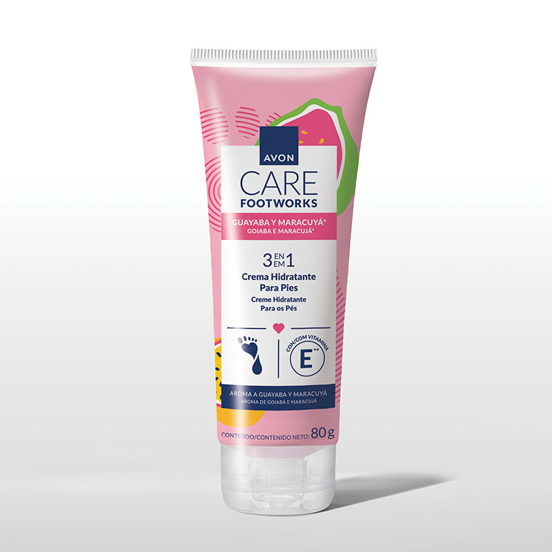 Crema hidratante para pies Guayaba y Maracuy&aacute; Avon Care 80g