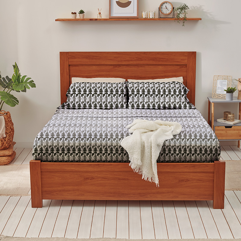 Juego de s&aacute;banas 2 plazas Bosque