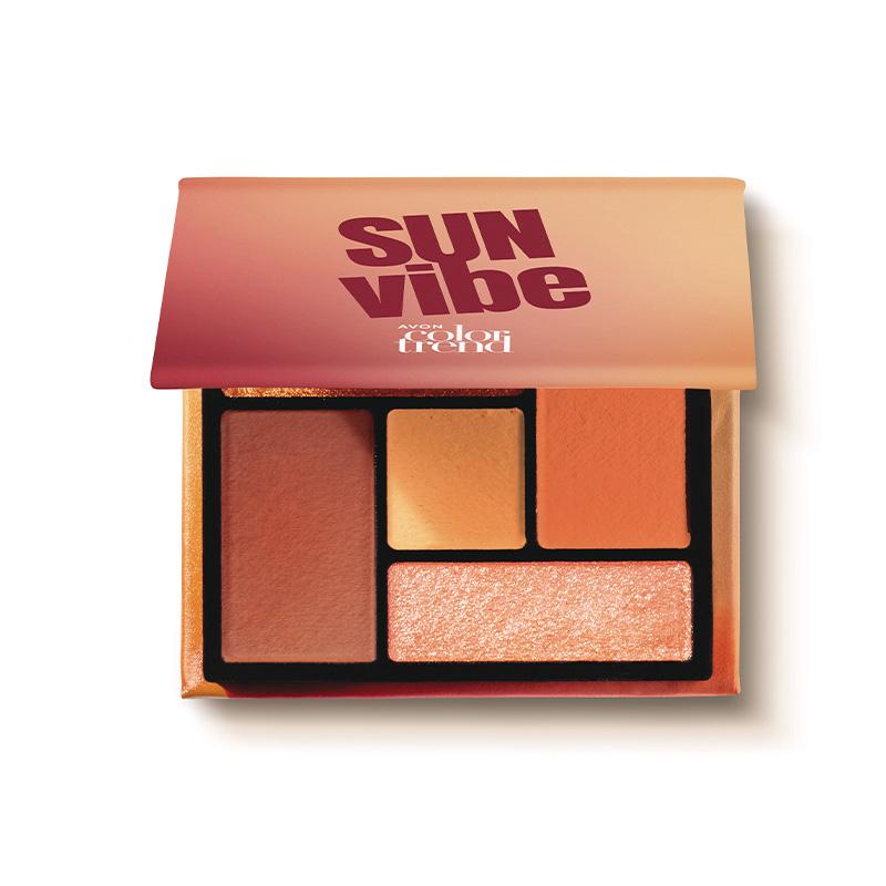Paleta de Sombras para P&aacute;rpados Color Trend Sun Vibe 4,2 g