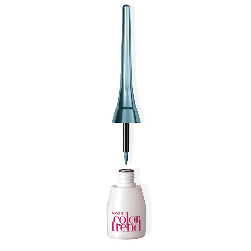 Delineador L&iacute;quido para Ojos Color Trend Celeste Metalico 3 ml