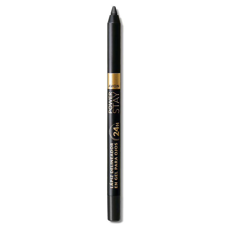 Delineador en Gel para ojos Black Shimmer Power Stay