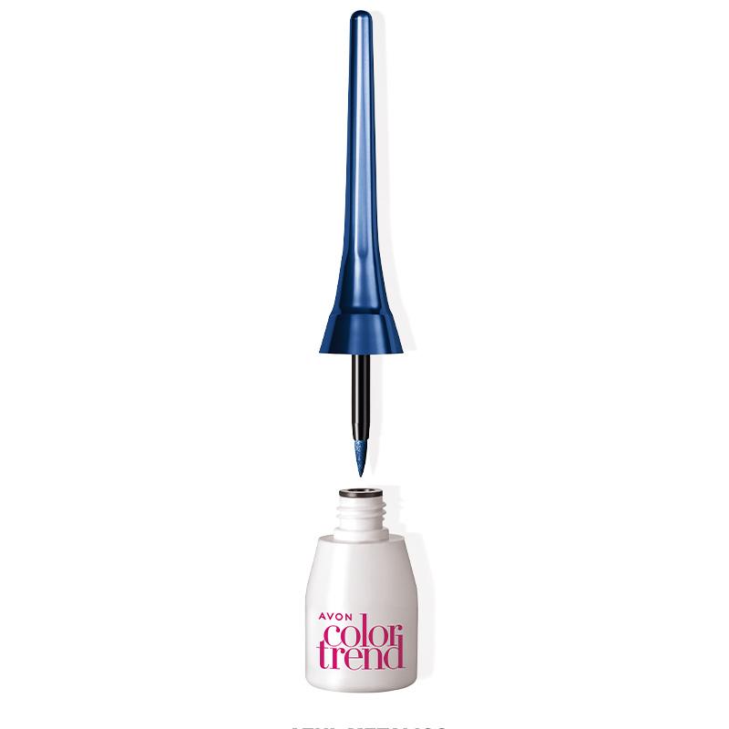 Delineador L&iacute;quido para Ojos Color Azul Blanco 3 ml