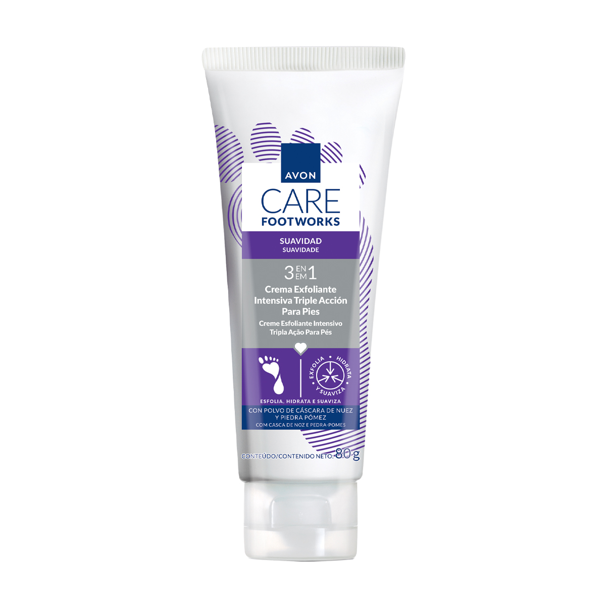 Crema Exfoliante Intensiva Pies Avon Care