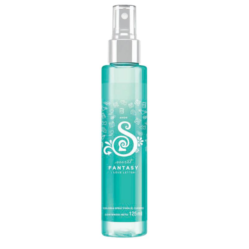 Colonia Spray para el Cuerpo Secret Fantasy Love Letter 125 ml