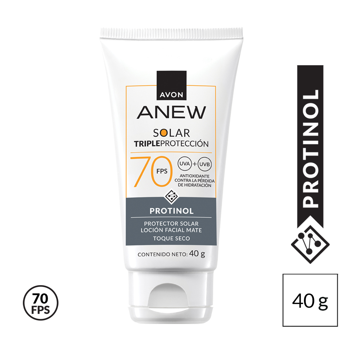 Protector Solar Triple Protecci&oacute;n SPF 70 Anew
