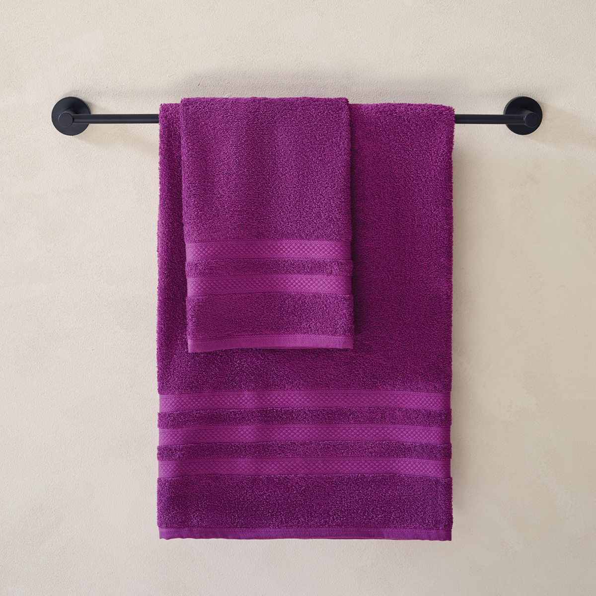 Toalla de manos I Violeta