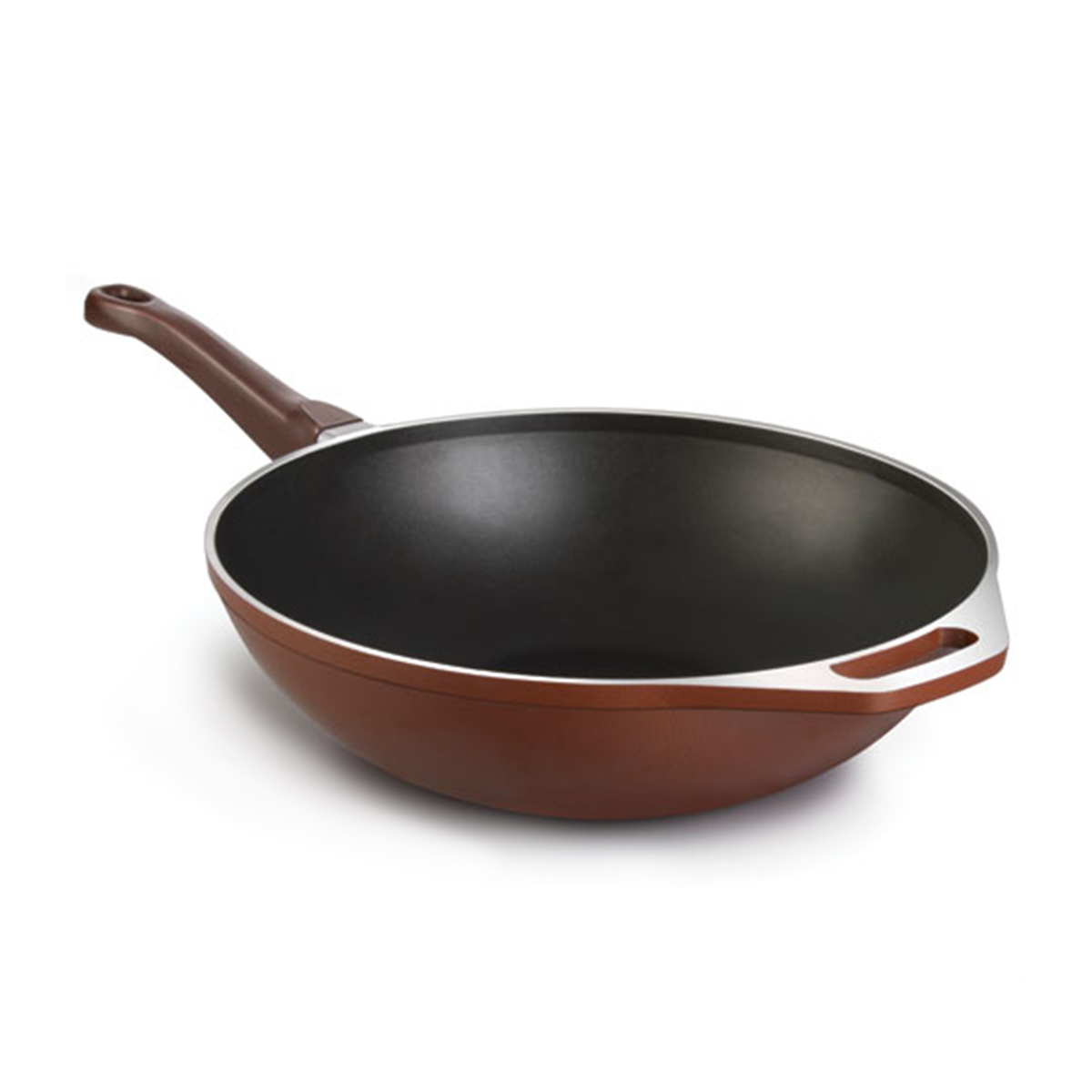 Wok 30cm Marr&oacute;n - Cucina Donna