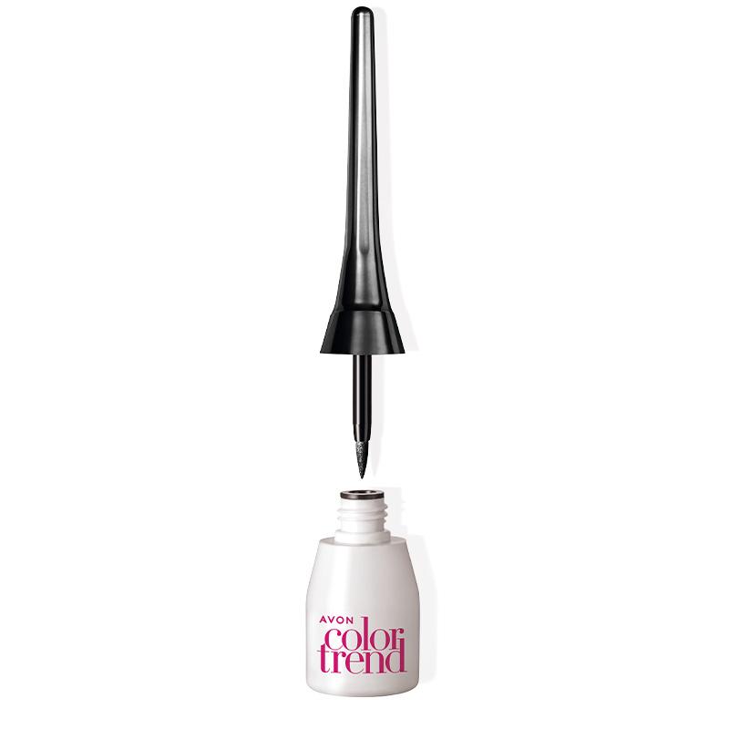 Delineador L&iacute;quido para Ojos Color Trend Negro Met&aacute;lico 3 ml