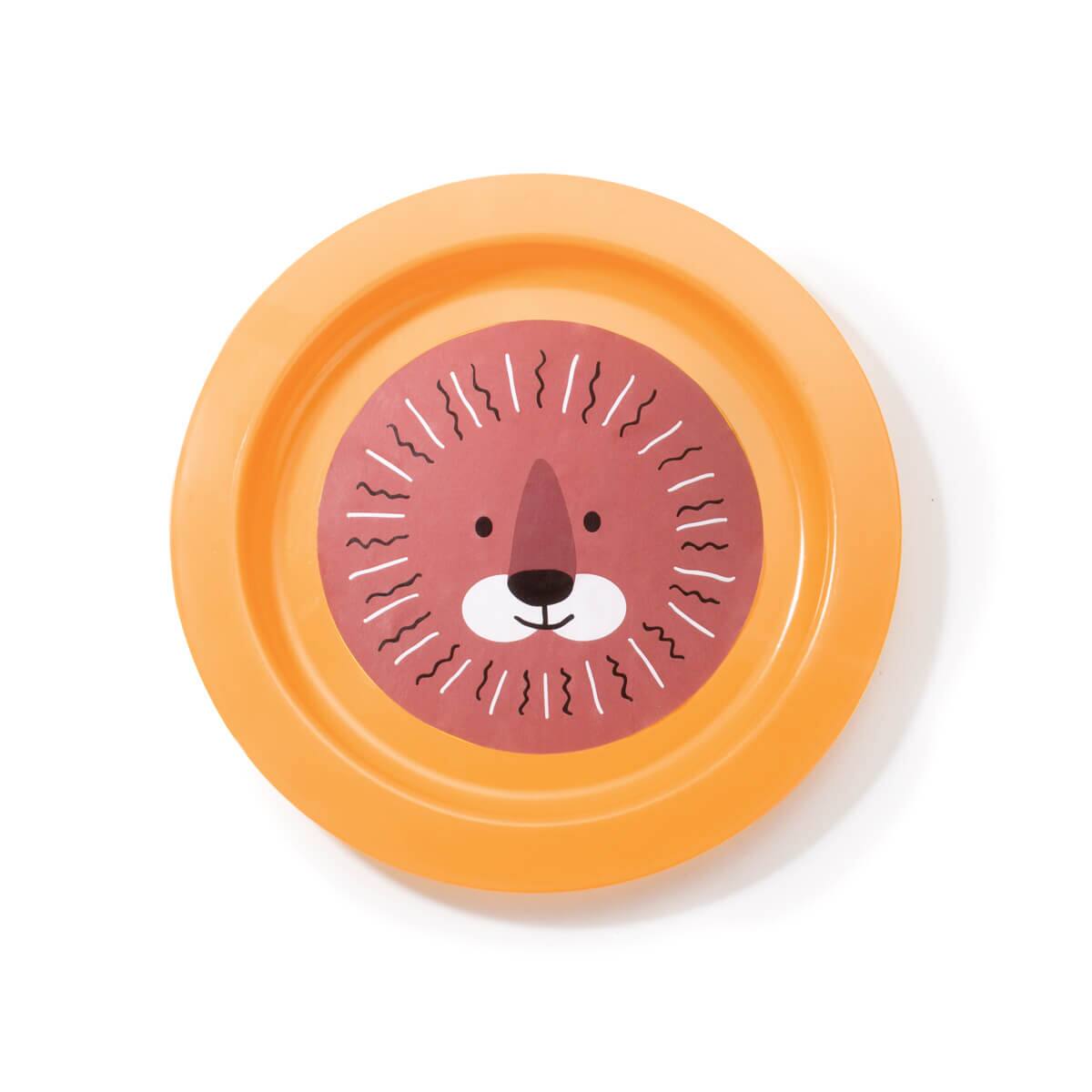 Plato poliverde de Animales