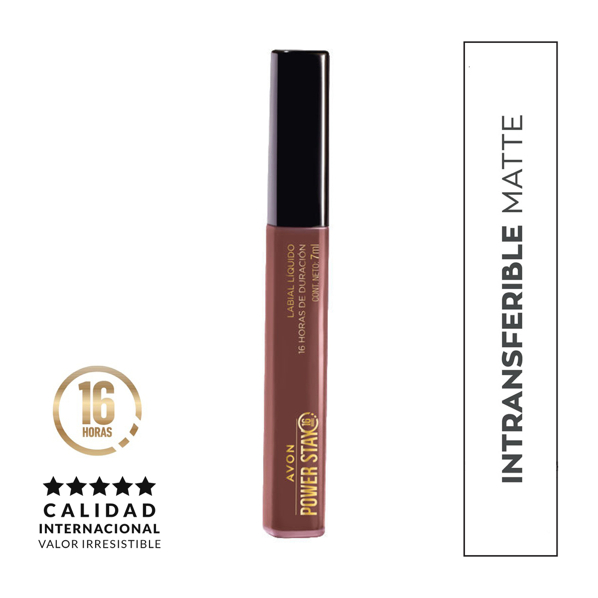 Labial L&iacute;quido Power Stay Downtown Pink